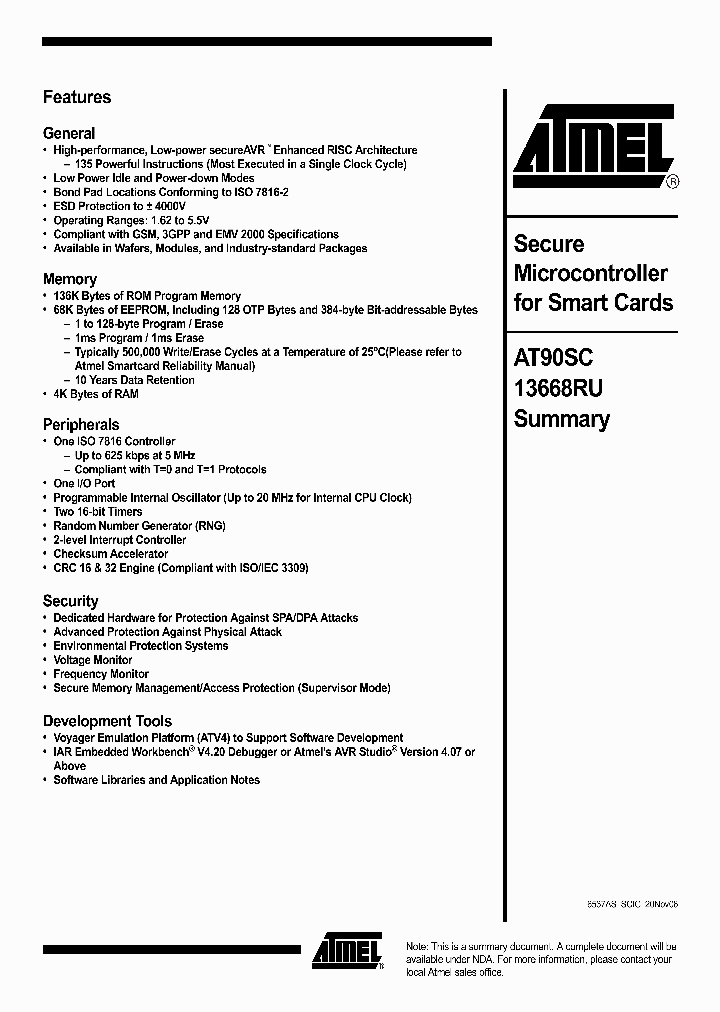 AT90SC13668RU_4538978.PDF Datasheet