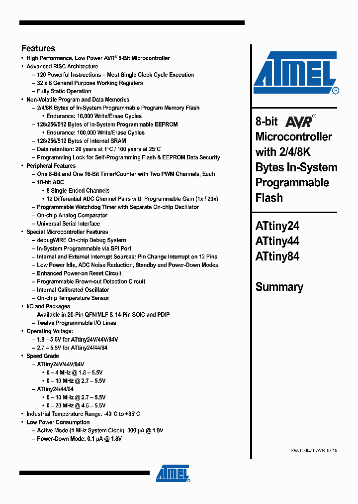 ATTINY24101_4899385.PDF Datasheet