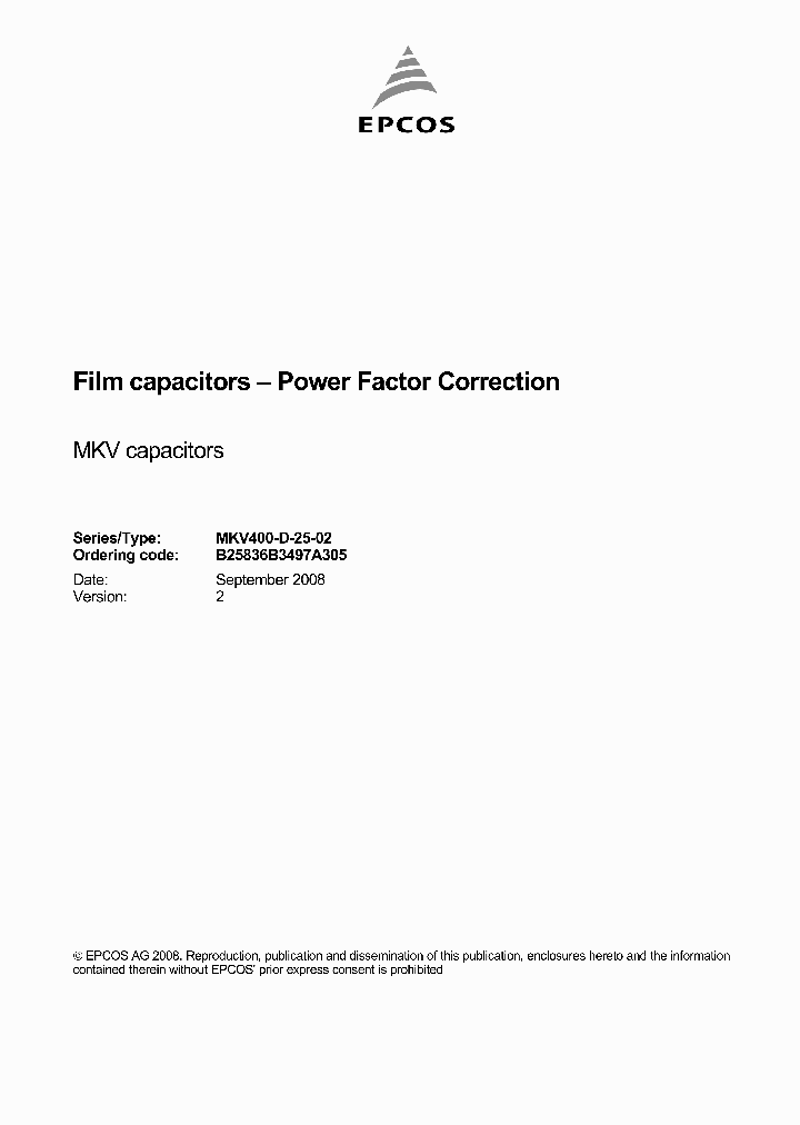 B25836B3497A305_4540017.PDF Datasheet