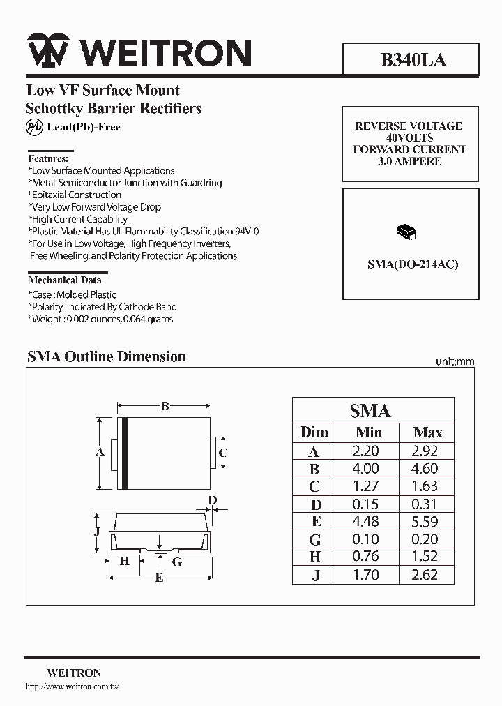 B340LA_4510397.PDF Datasheet