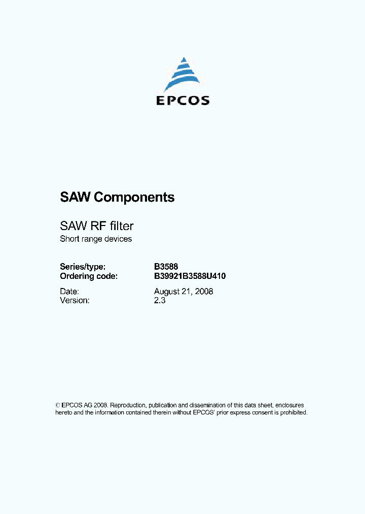 B39921B3588U410_4798762.PDF Datasheet