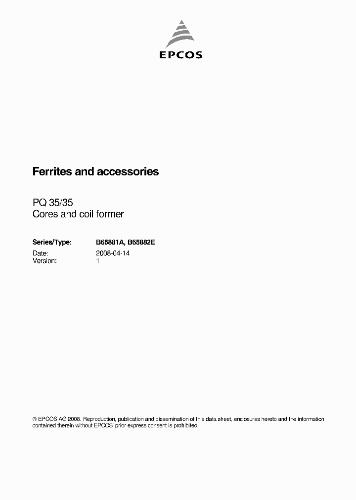 B65882E_4683623.PDF Datasheet