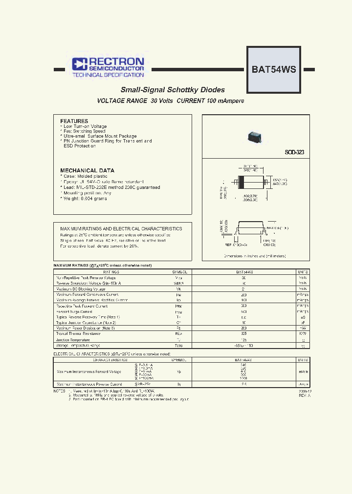 BAT54WS_4567856.PDF Datasheet