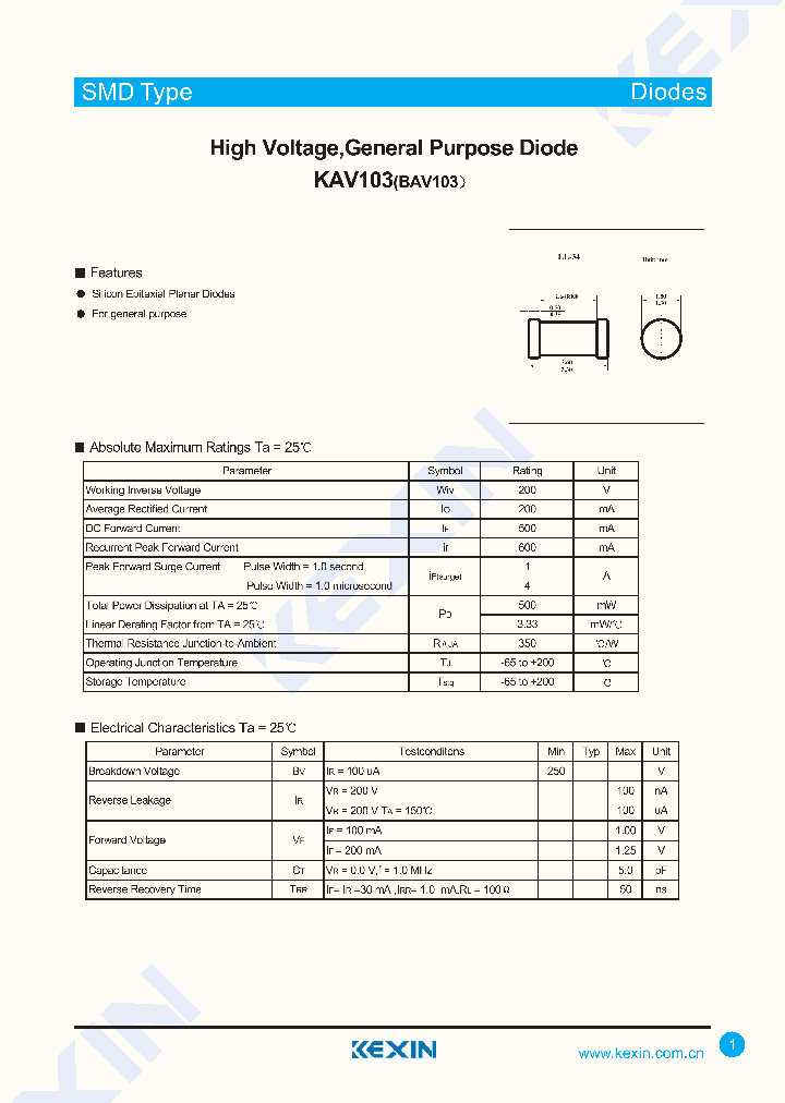 BAV103_4346931.PDF Datasheet