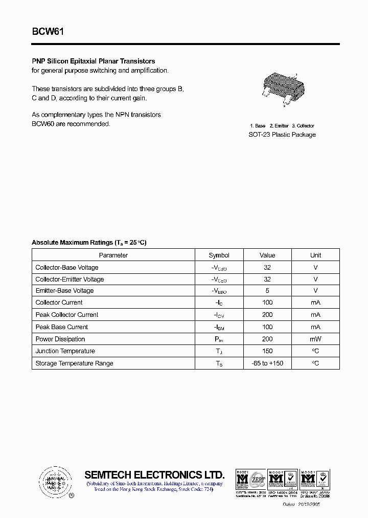 BCW61_4575851.PDF Datasheet