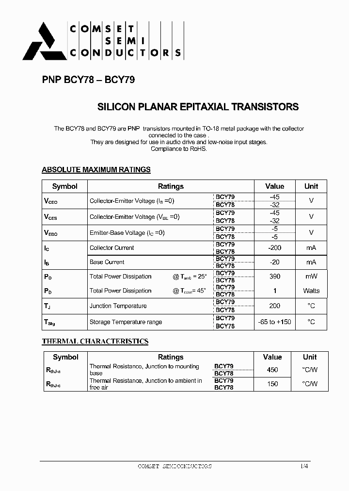 BCY79_4807902.PDF Datasheet