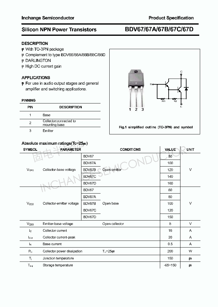 BDV67_4383315.PDF Datasheet