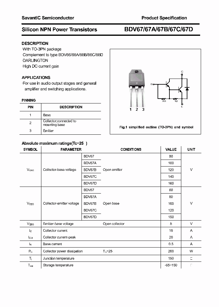 BDV67_4383316.PDF Datasheet