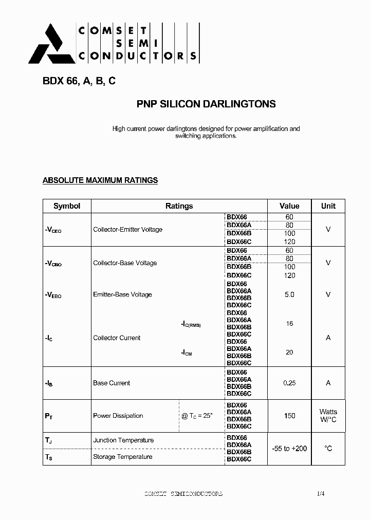 BDX66_4635067.PDF Datasheet