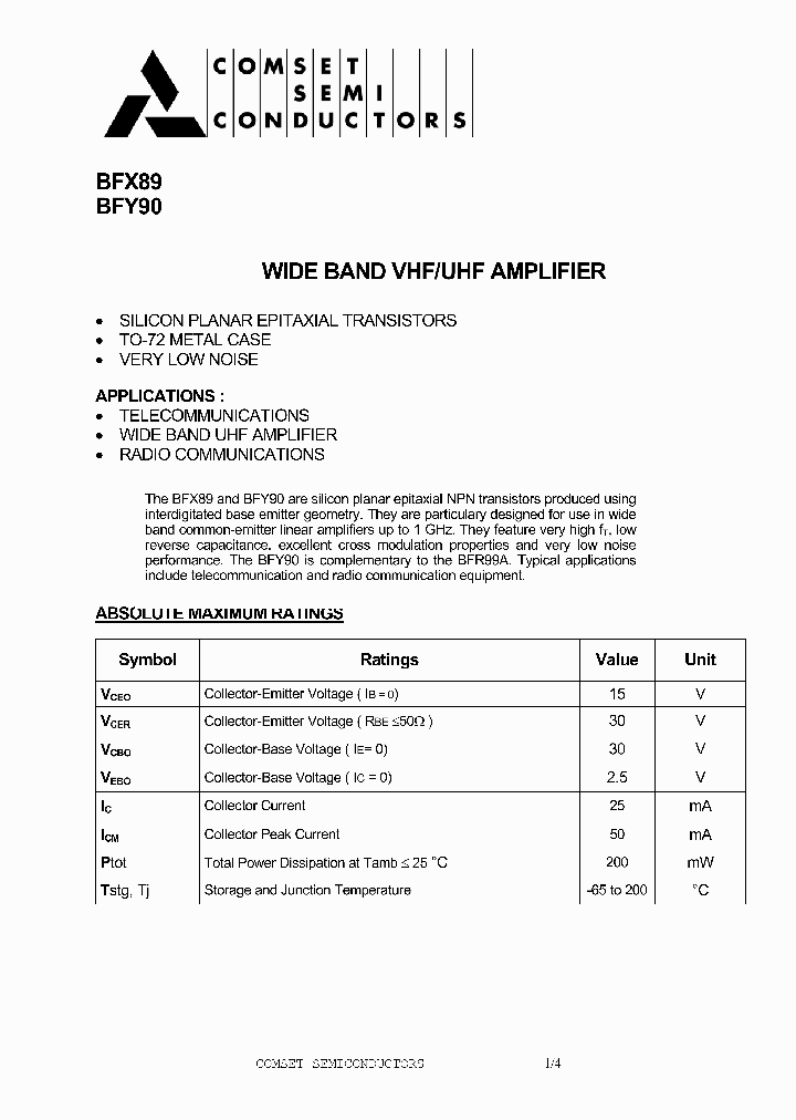 BFX89_4664048.PDF Datasheet