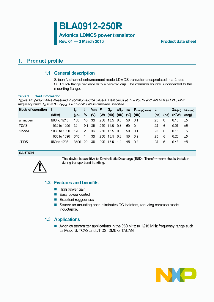 BLA0912-250R_4853815.PDF Datasheet