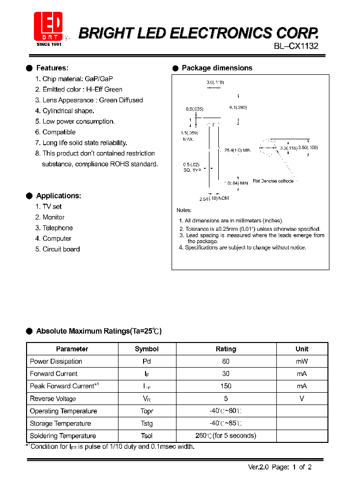 BL-CX1132_4207926.PDF Datasheet