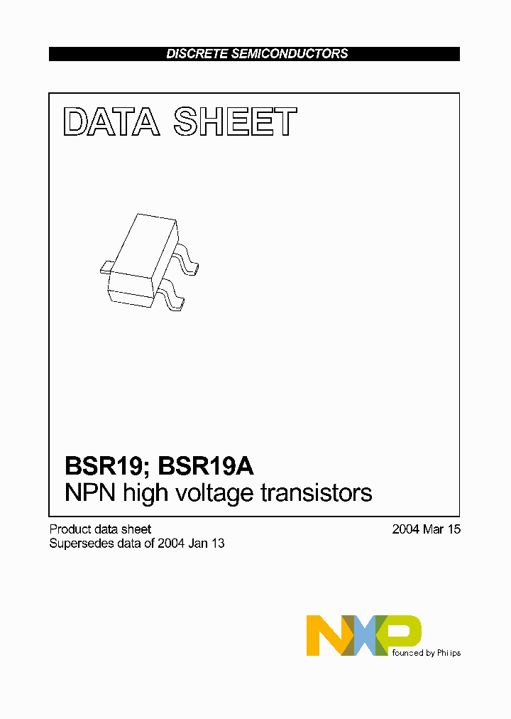 BSR19_4565800.PDF Datasheet