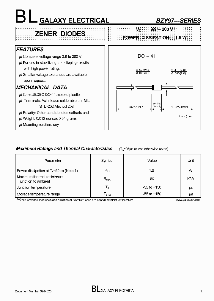 BZY97C10_4221016.PDF Datasheet