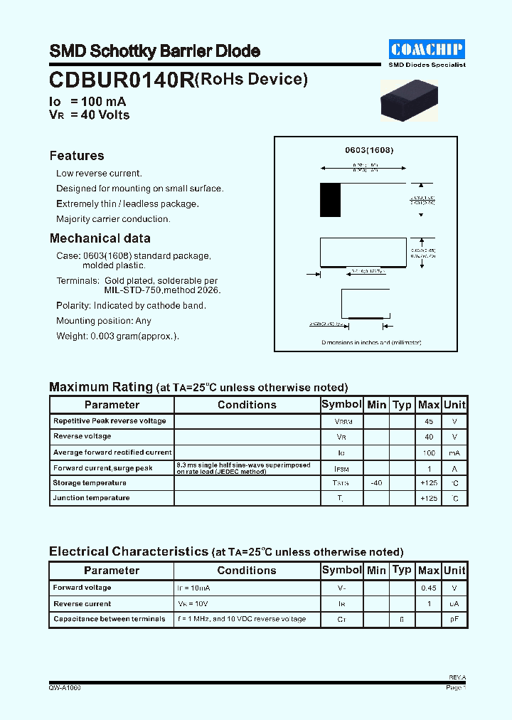CDBUR0140R_4168105.PDF Datasheet