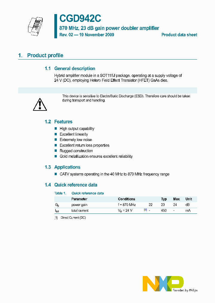 CGD942C_4572208.PDF Datasheet