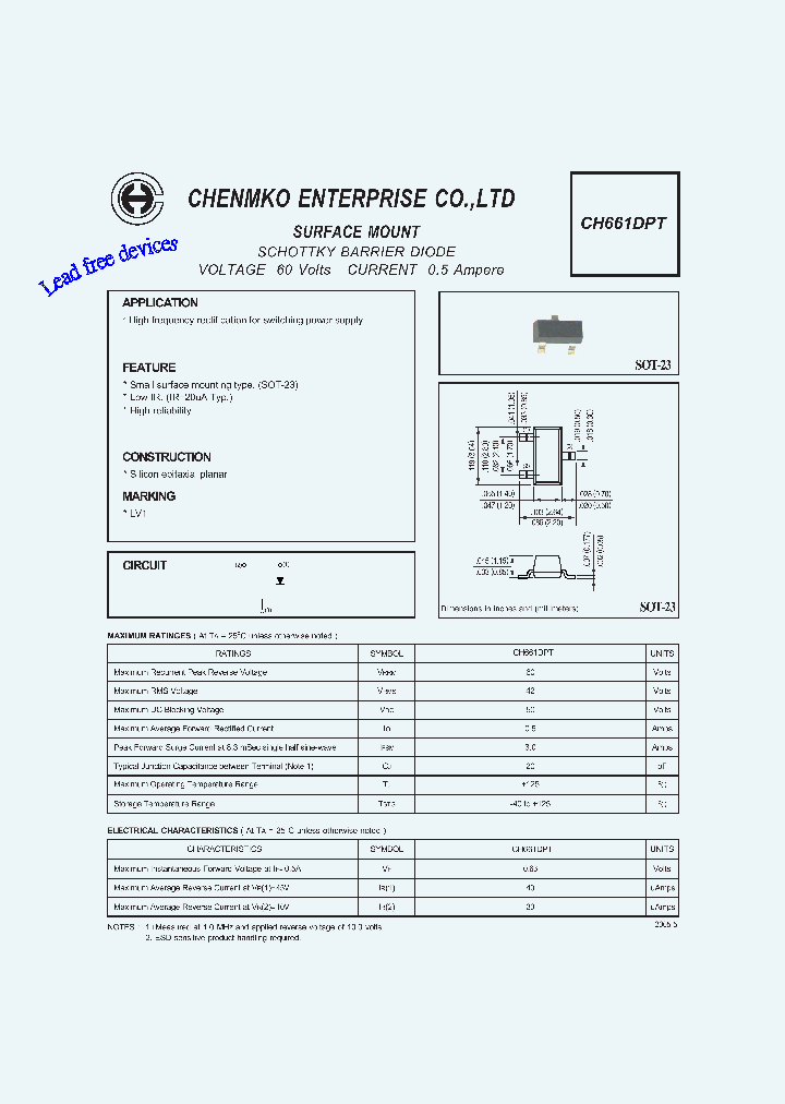 CH661DPT_4687138.PDF Datasheet