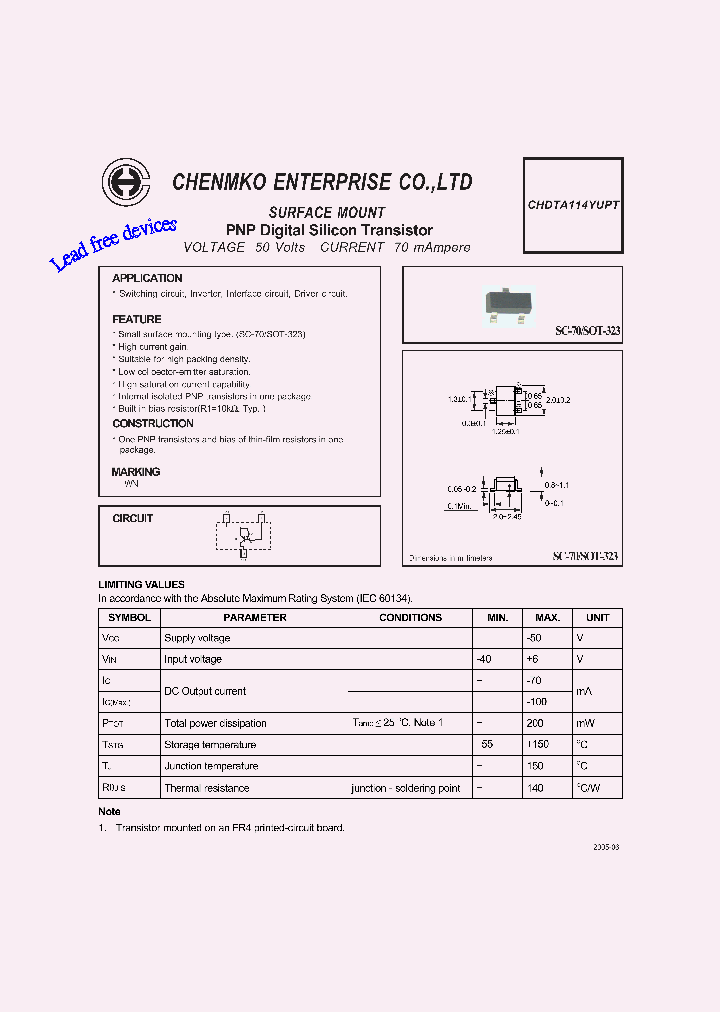 CHDTA114YUPT_4687059.PDF Datasheet