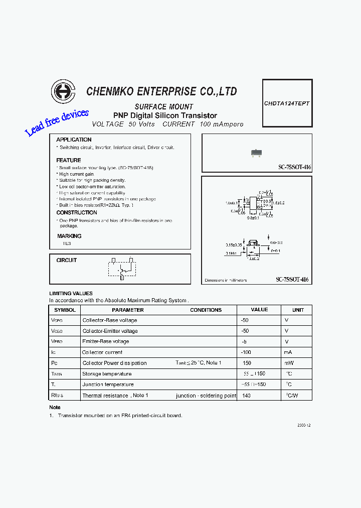CHDTA124TEPT_4687088.PDF Datasheet