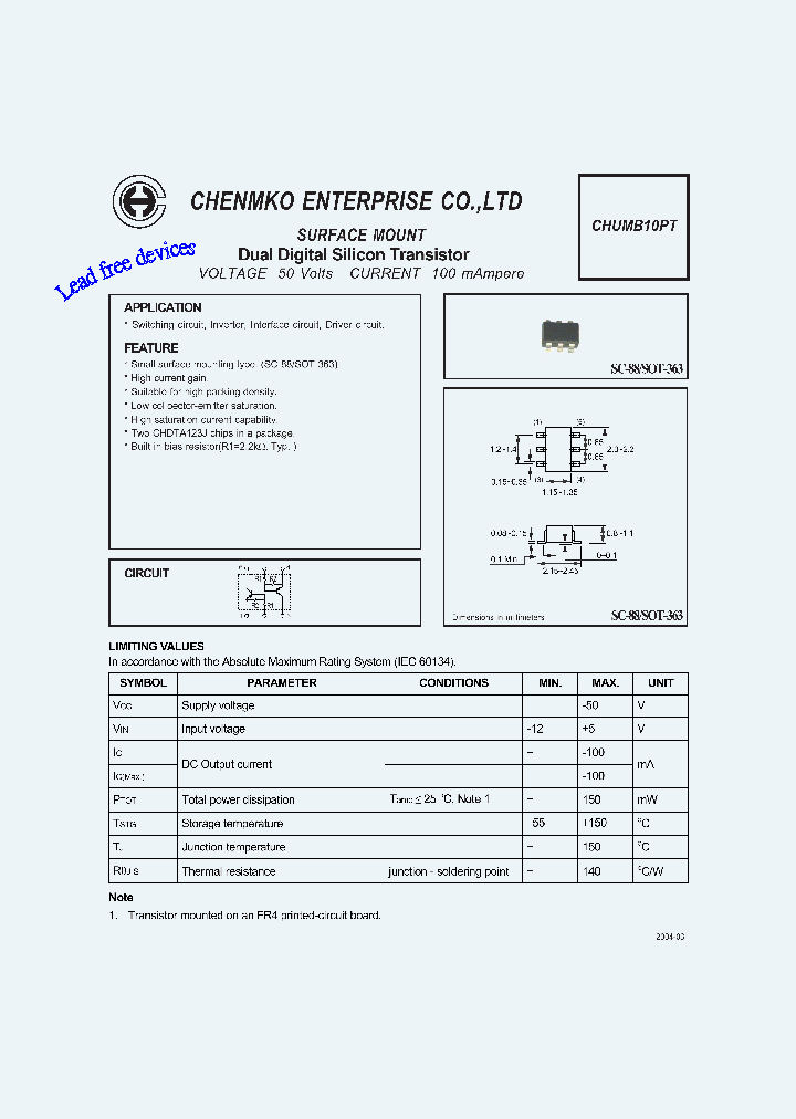 CHUMB10PT_4463043.PDF Datasheet