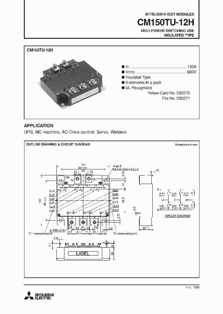 CM150TU-12H_4691406.PDF Datasheet