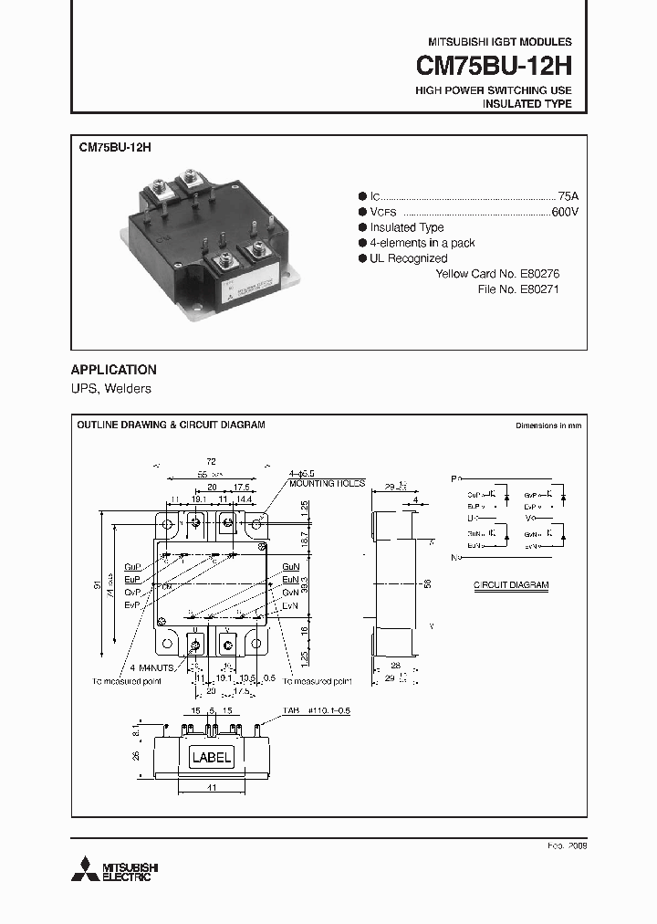 CM75BU-12H09_4883970.PDF Datasheet