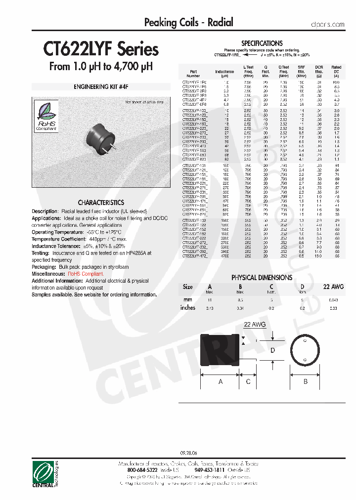 CT622LYF-100J_4714393.PDF Datasheet