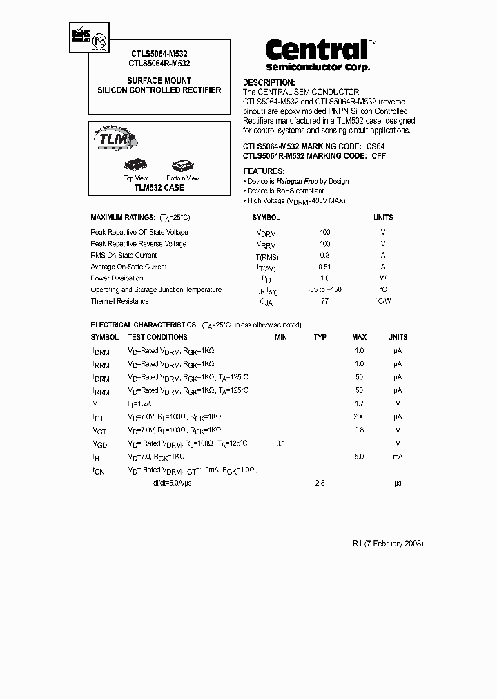 CTLS5064-M532_4622116.PDF Datasheet