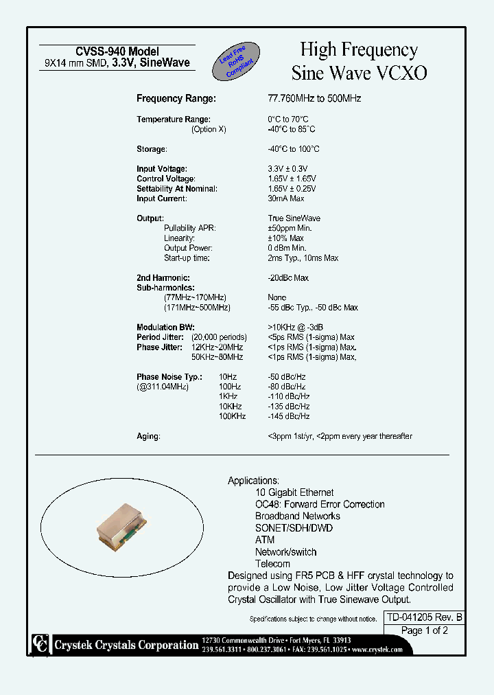 CVSS-940_4436945.PDF Datasheet