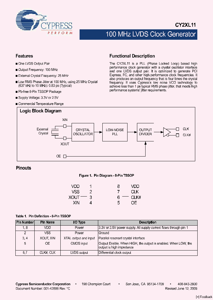 CY2XL11ZXC_4801485.PDF Datasheet