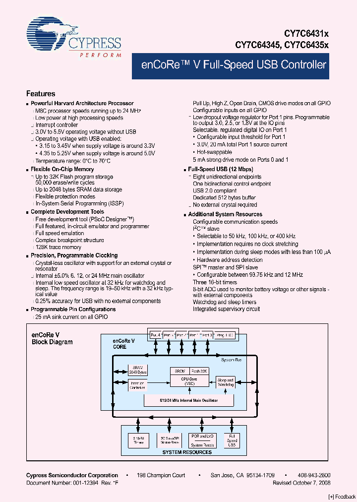 CY7C64355-48LTXC_4264299.PDF Datasheet