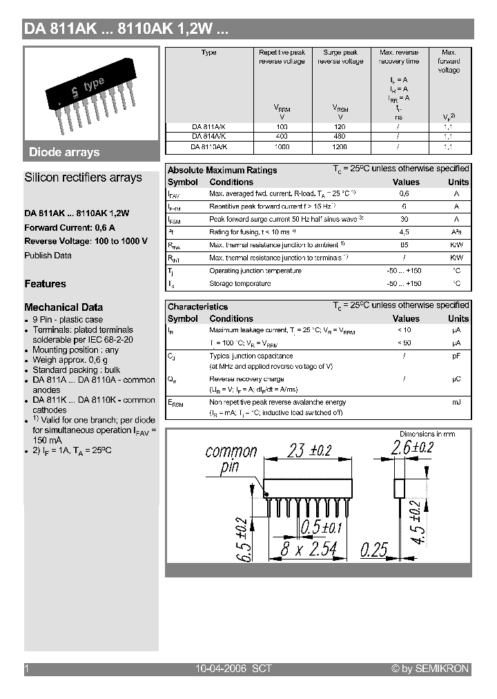 DA8110AK_4398522.PDF Datasheet