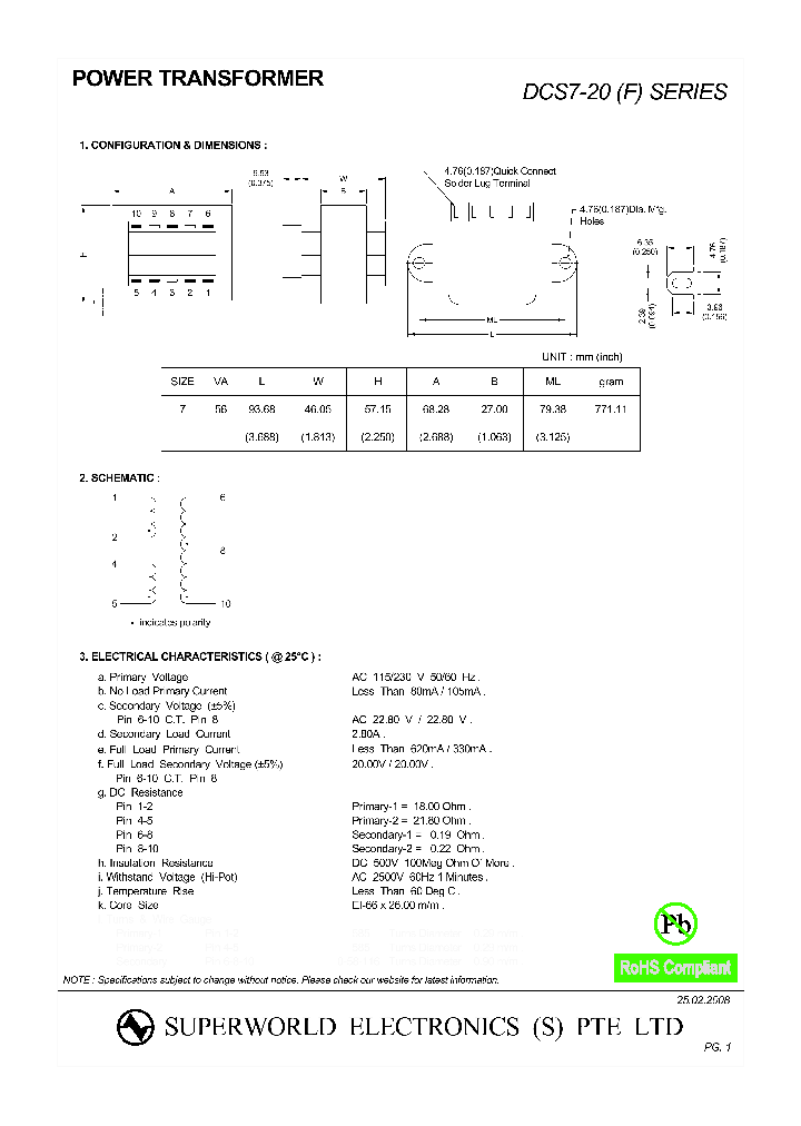 DCS7-20_4513556.PDF Datasheet