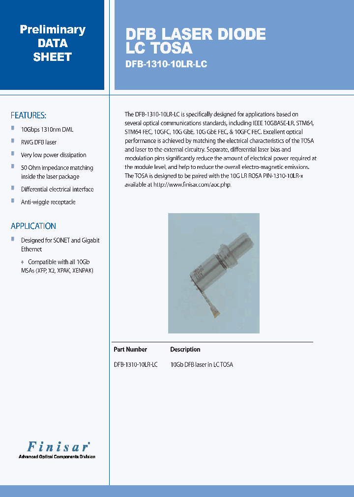 DFB-1310-10LR-LC_4502968.PDF Datasheet