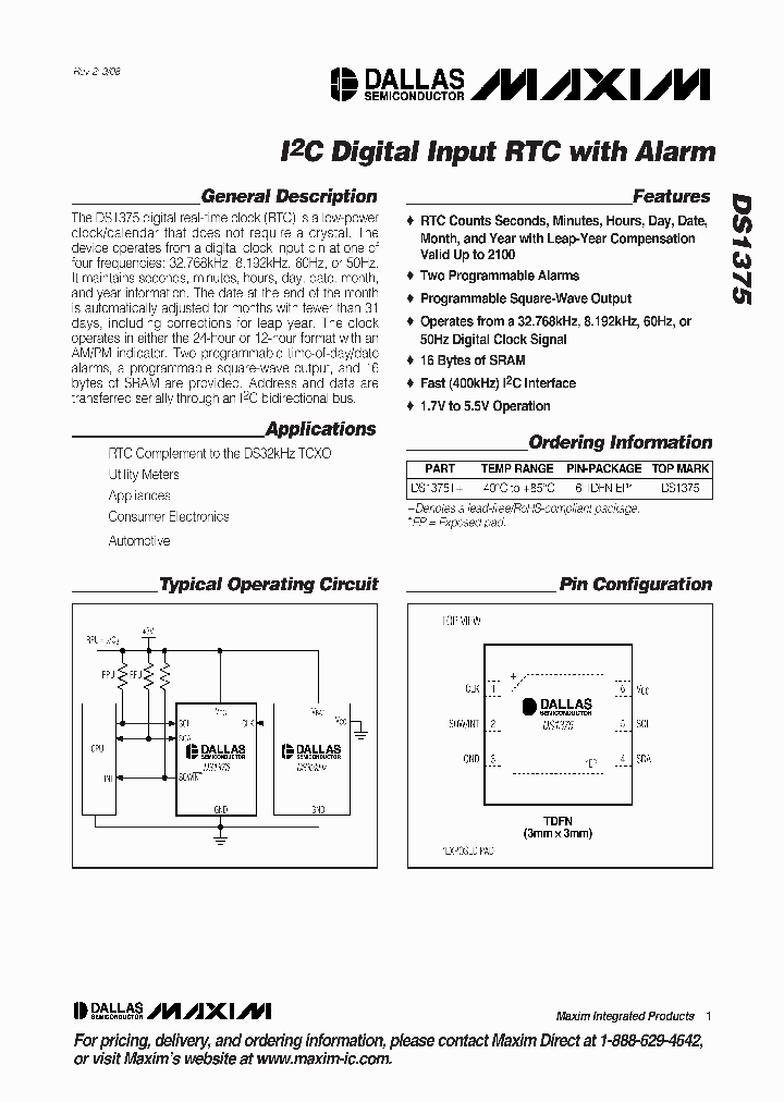 DS1375T_4312890.PDF Datasheet