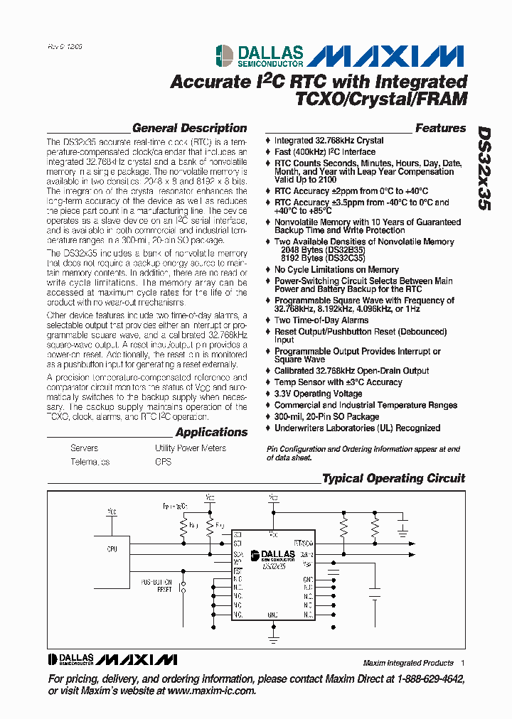 DS32X35_4626775.PDF Datasheet