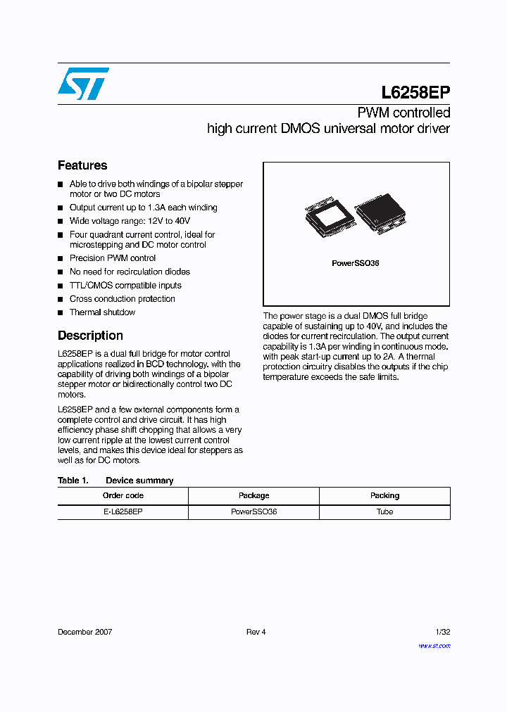 E-L6258EP_4297700.PDF Datasheet