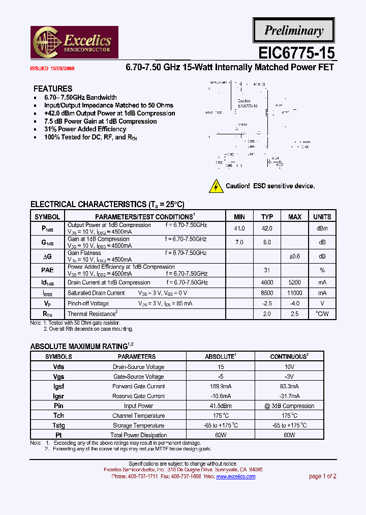 EIC6775-15_4534726.PDF Datasheet