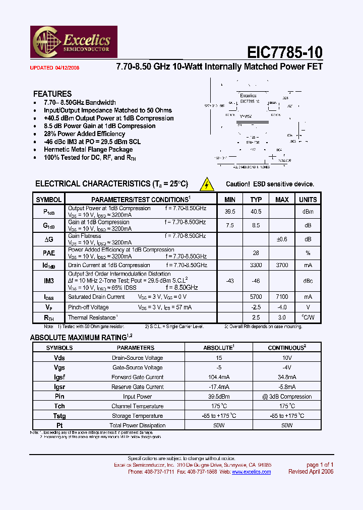 EIC7785-10_4608717.PDF Datasheet