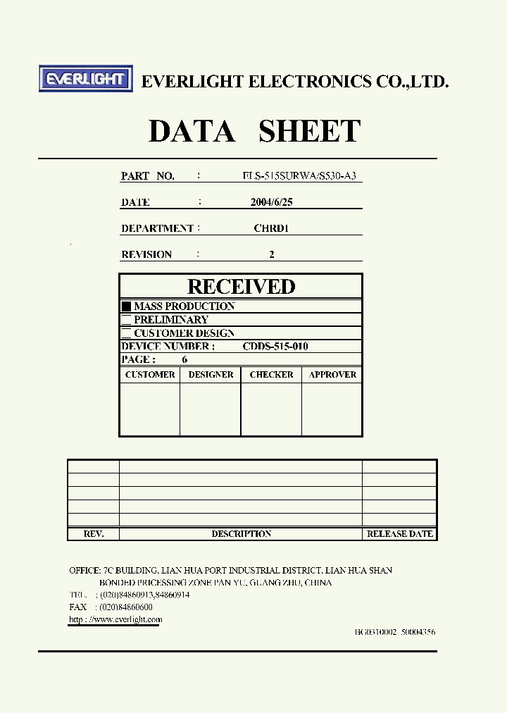 ELS-515SURWA_4196114.PDF Datasheet