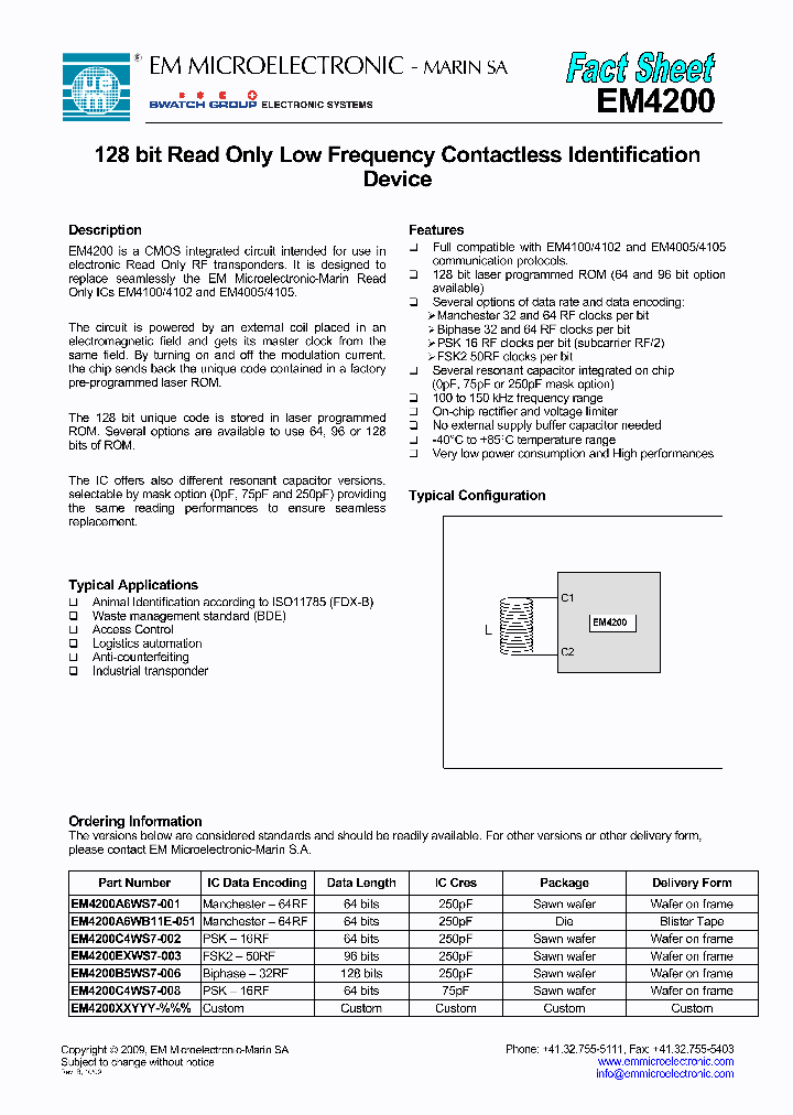 EM4200A6WS7-001_4630413.PDF Datasheet