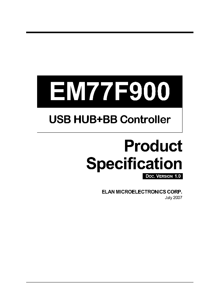 EM77F900_4251585.PDF Datasheet