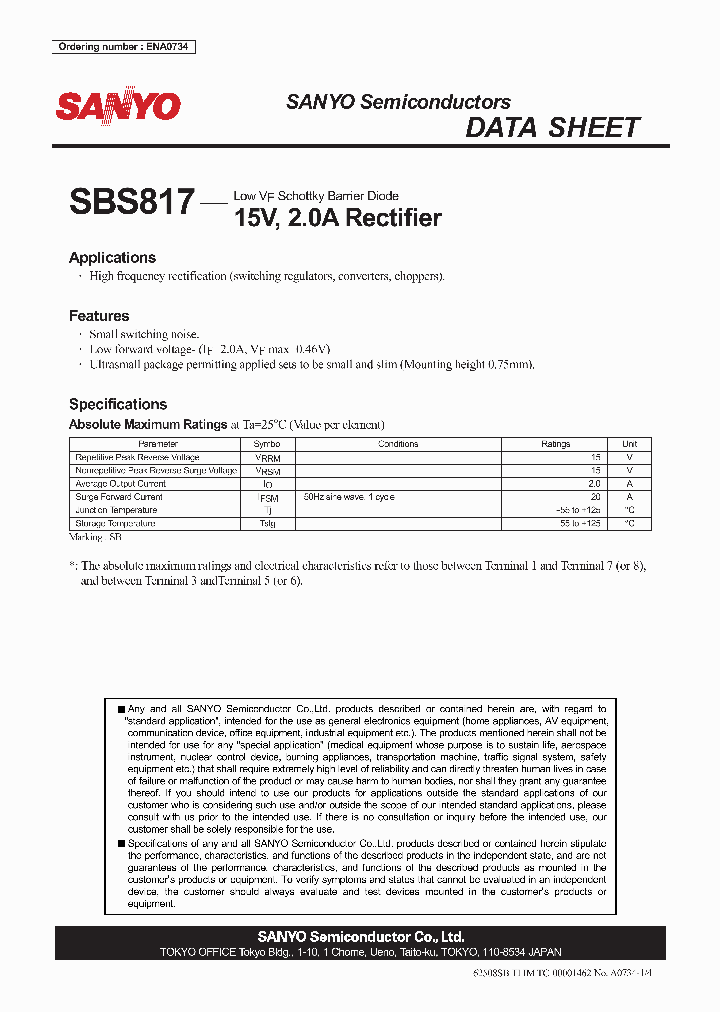 ENA0734_4657259.PDF Datasheet