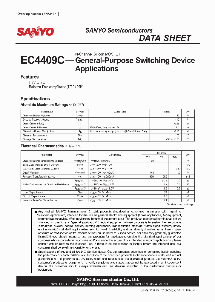 ENA1197_4786556.PDF Datasheet