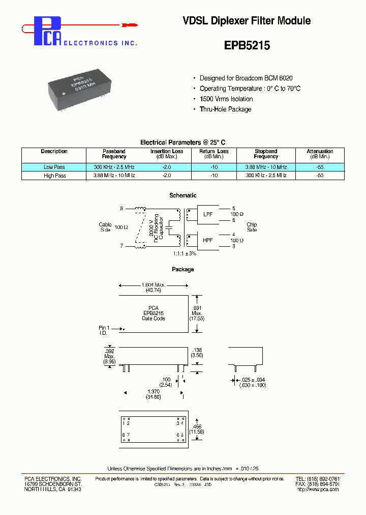 EPB5215_4479674.PDF Datasheet