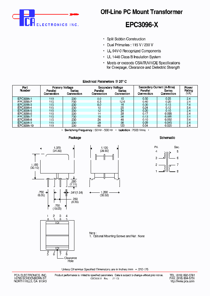 EPC3096-1_4479598.PDF Datasheet