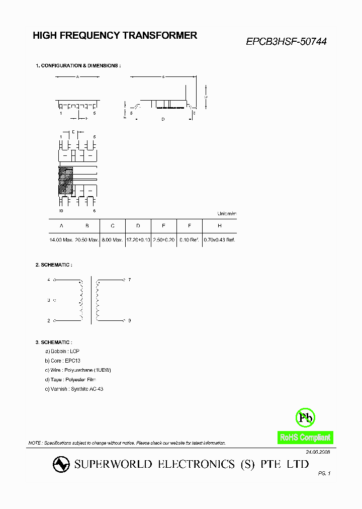 EPCB3HSF-50744_4706806.PDF Datasheet