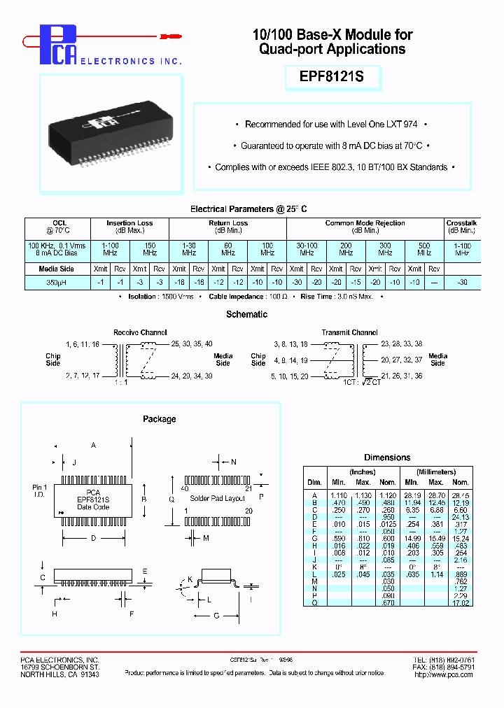 EPF8121S_4707355.PDF Datasheet