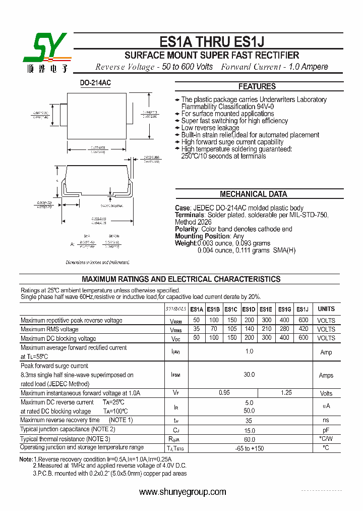 ES1J_4625843.PDF Datasheet