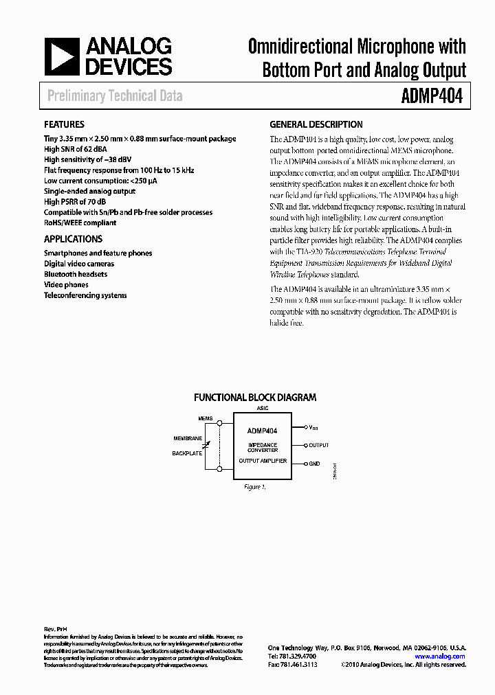 EVAL-ADMP404Z_4547591.PDF Datasheet